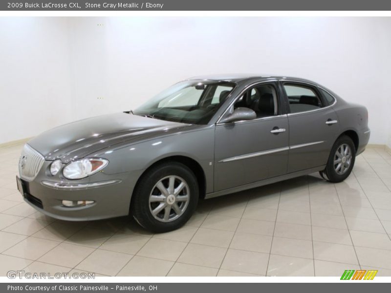 Stone Gray Metallic / Ebony 2009 Buick LaCrosse CXL