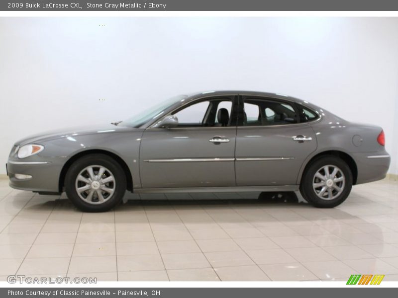 Stone Gray Metallic / Ebony 2009 Buick LaCrosse CXL