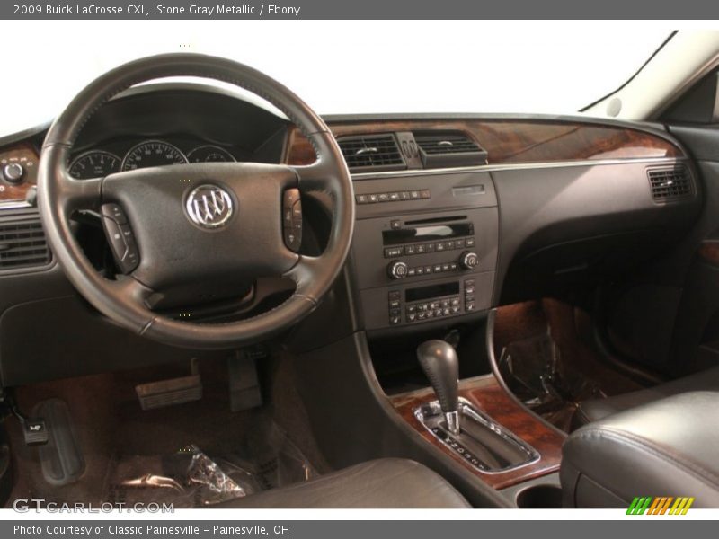 Stone Gray Metallic / Ebony 2009 Buick LaCrosse CXL