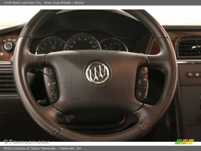 Stone Gray Metallic / Ebony 2009 Buick LaCrosse CXL