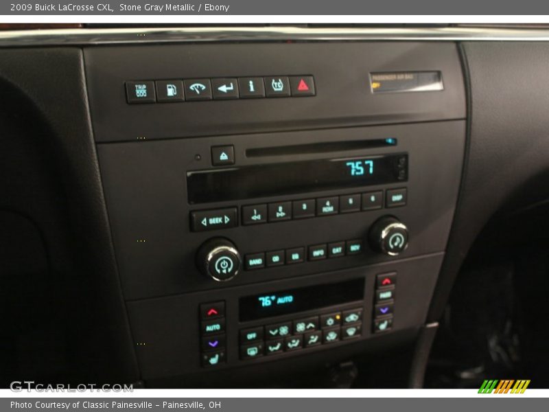 Stone Gray Metallic / Ebony 2009 Buick LaCrosse CXL