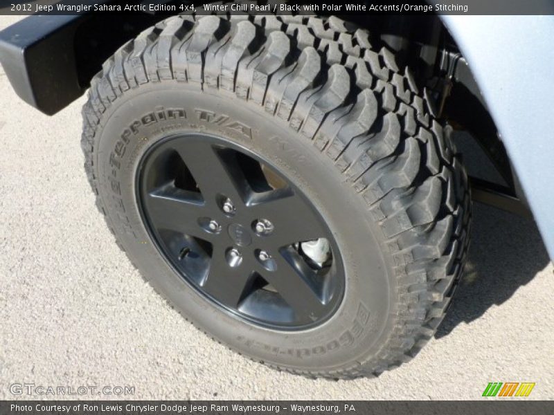  2012 Wrangler Sahara Arctic Edition 4x4 Wheel