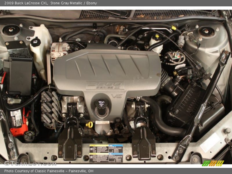 Stone Gray Metallic / Ebony 2009 Buick LaCrosse CXL