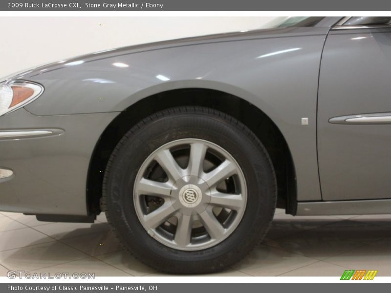 Stone Gray Metallic / Ebony 2009 Buick LaCrosse CXL