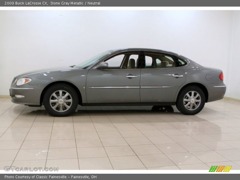 Stone Gray Metallic / Neutral 2009 Buick LaCrosse CX