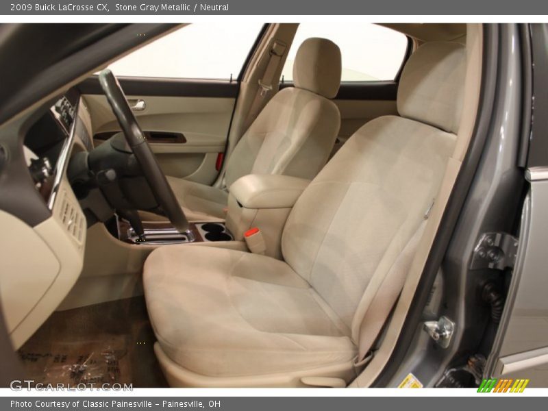 Stone Gray Metallic / Neutral 2009 Buick LaCrosse CX