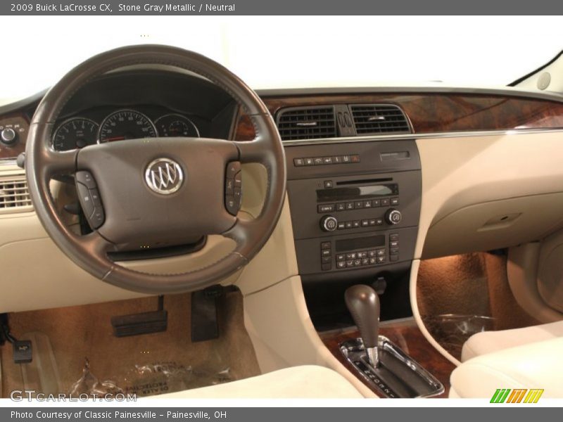 Stone Gray Metallic / Neutral 2009 Buick LaCrosse CX