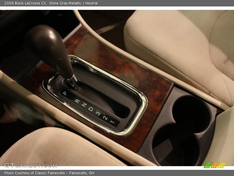 Stone Gray Metallic / Neutral 2009 Buick LaCrosse CX