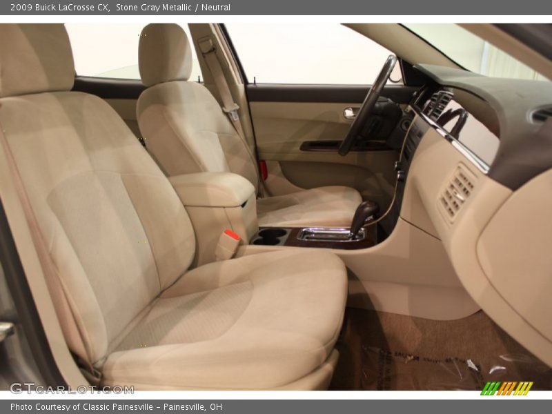 Stone Gray Metallic / Neutral 2009 Buick LaCrosse CX
