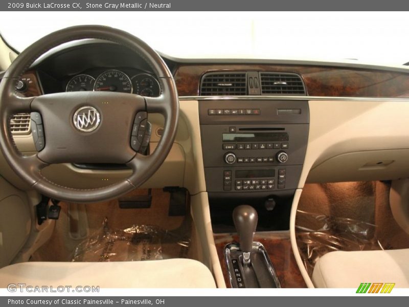 Stone Gray Metallic / Neutral 2009 Buick LaCrosse CX