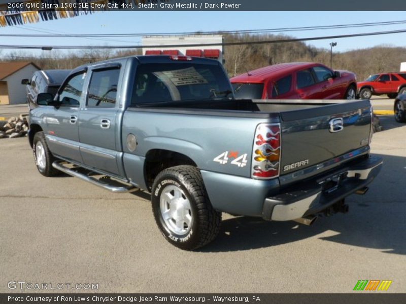Stealth Gray Metallic / Dark Pewter 2006 GMC Sierra 1500 SLE Crew Cab 4x4