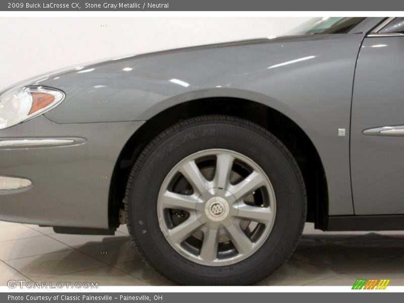 Stone Gray Metallic / Neutral 2009 Buick LaCrosse CX