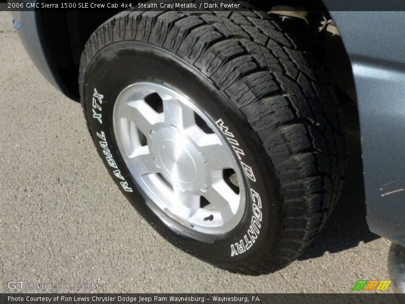 Stealth Gray Metallic / Dark Pewter 2006 GMC Sierra 1500 SLE Crew Cab 4x4