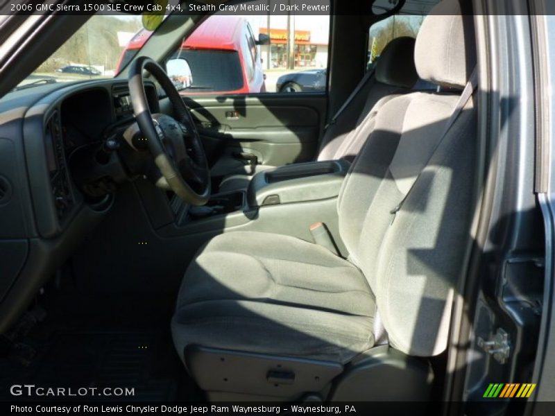 Stealth Gray Metallic / Dark Pewter 2006 GMC Sierra 1500 SLE Crew Cab 4x4
