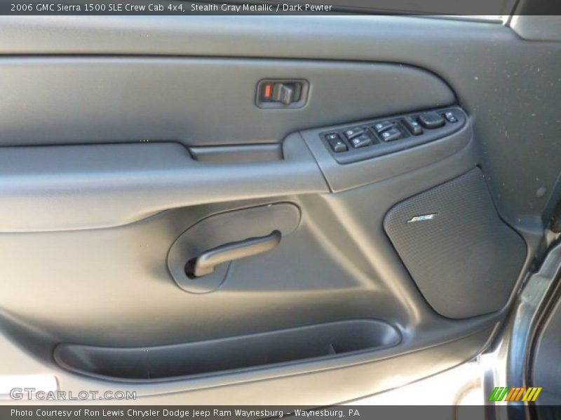 Stealth Gray Metallic / Dark Pewter 2006 GMC Sierra 1500 SLE Crew Cab 4x4
