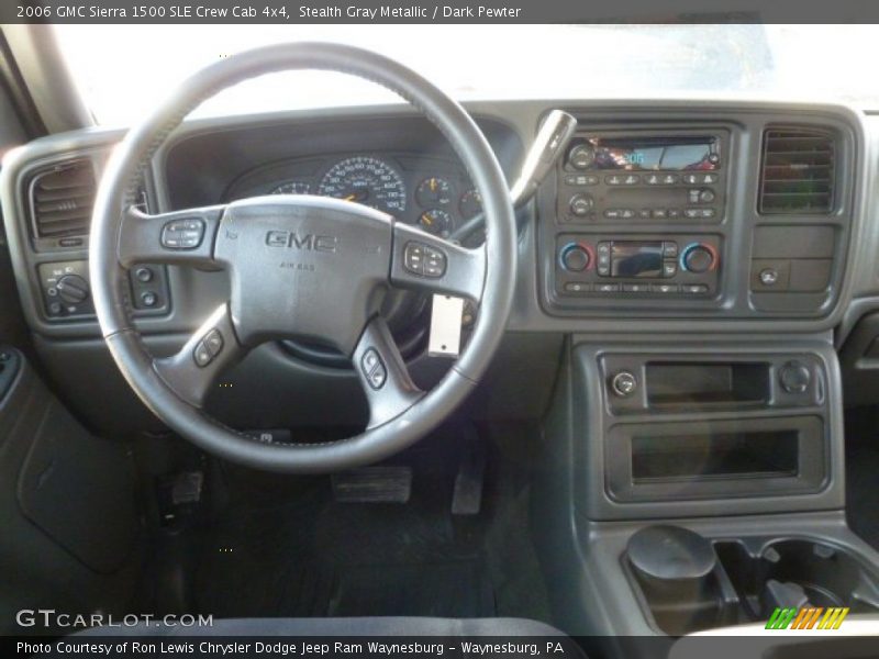 Stealth Gray Metallic / Dark Pewter 2006 GMC Sierra 1500 SLE Crew Cab 4x4