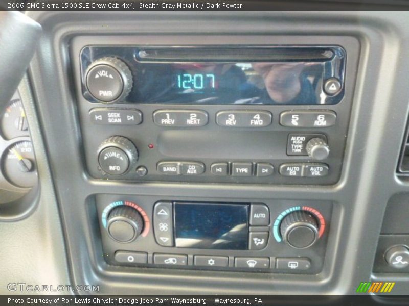 Stealth Gray Metallic / Dark Pewter 2006 GMC Sierra 1500 SLE Crew Cab 4x4