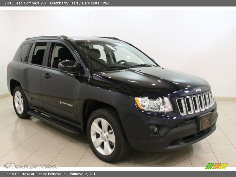 Blackberry Pearl / Dark Slate Gray 2011 Jeep Compass 2.4