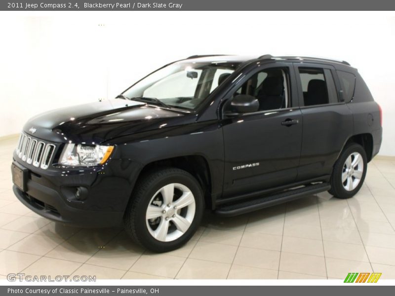 Blackberry Pearl / Dark Slate Gray 2011 Jeep Compass 2.4