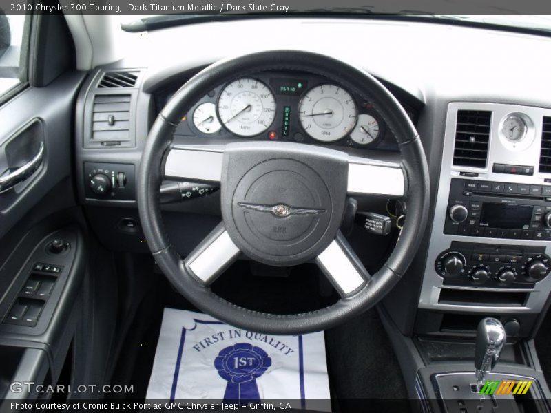 Dark Titanium Metallic / Dark Slate Gray 2010 Chrysler 300 Touring