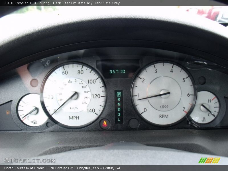 Dark Titanium Metallic / Dark Slate Gray 2010 Chrysler 300 Touring