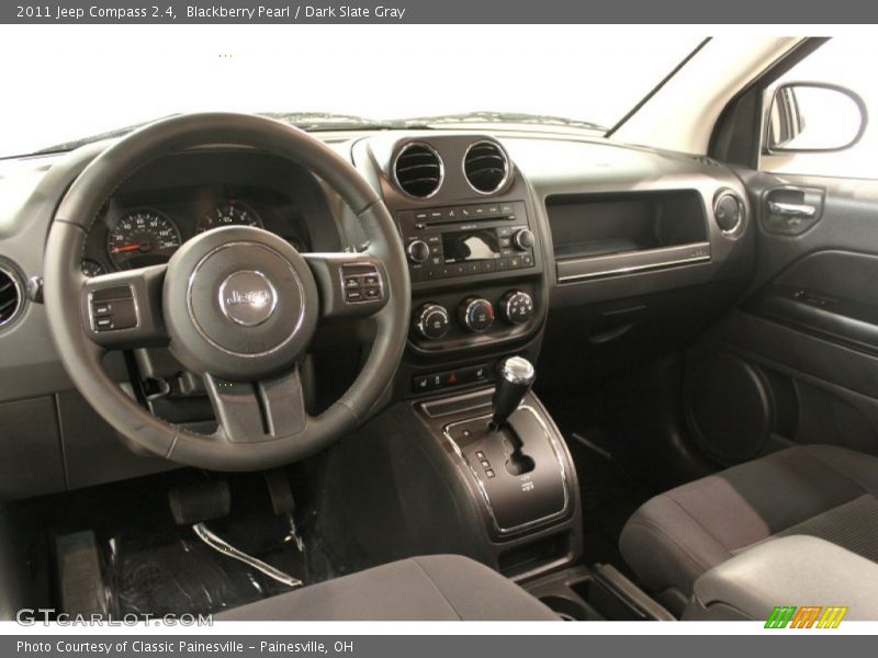 Blackberry Pearl / Dark Slate Gray 2011 Jeep Compass 2.4
