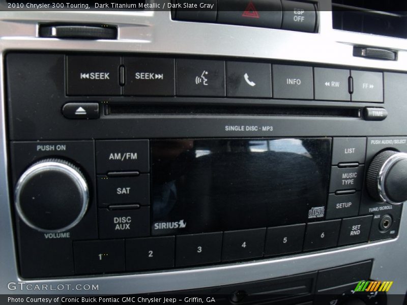 Dark Titanium Metallic / Dark Slate Gray 2010 Chrysler 300 Touring