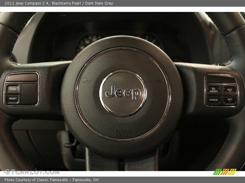 Blackberry Pearl / Dark Slate Gray 2011 Jeep Compass 2.4