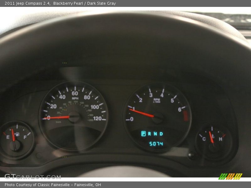 Blackberry Pearl / Dark Slate Gray 2011 Jeep Compass 2.4
