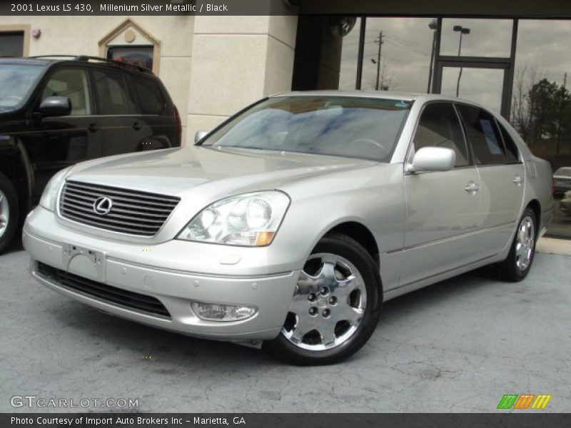 Millenium Silver Metallic / Black 2001 Lexus LS 430