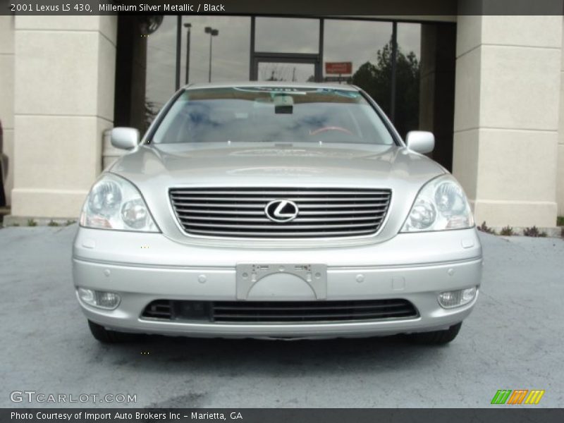 Millenium Silver Metallic / Black 2001 Lexus LS 430