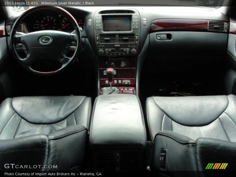 Millenium Silver Metallic / Black 2001 Lexus LS 430