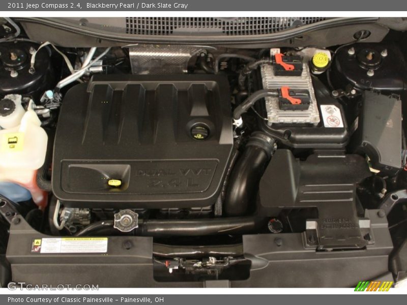 Blackberry Pearl / Dark Slate Gray 2011 Jeep Compass 2.4