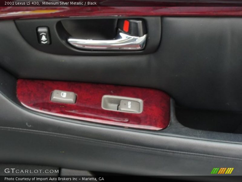 Millenium Silver Metallic / Black 2001 Lexus LS 430