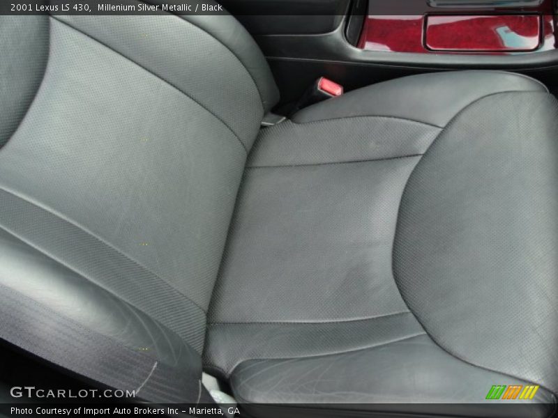 Millenium Silver Metallic / Black 2001 Lexus LS 430