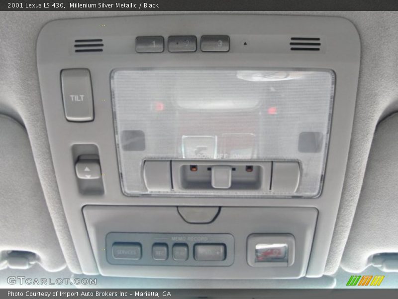 Millenium Silver Metallic / Black 2001 Lexus LS 430