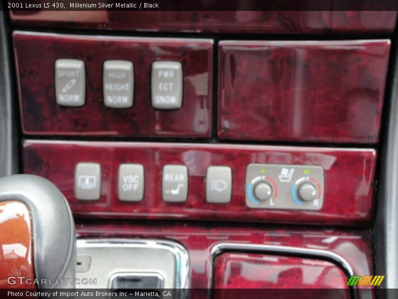 Millenium Silver Metallic / Black 2001 Lexus LS 430