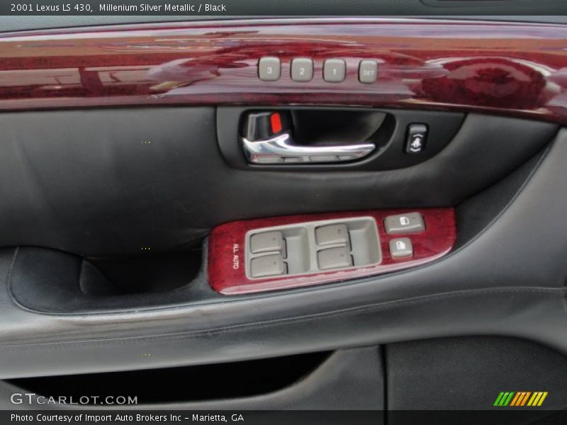 Millenium Silver Metallic / Black 2001 Lexus LS 430