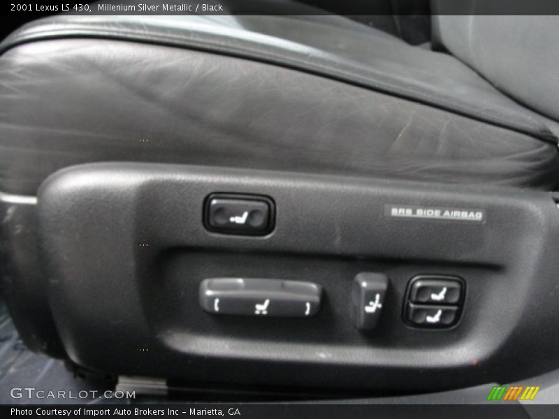 Millenium Silver Metallic / Black 2001 Lexus LS 430