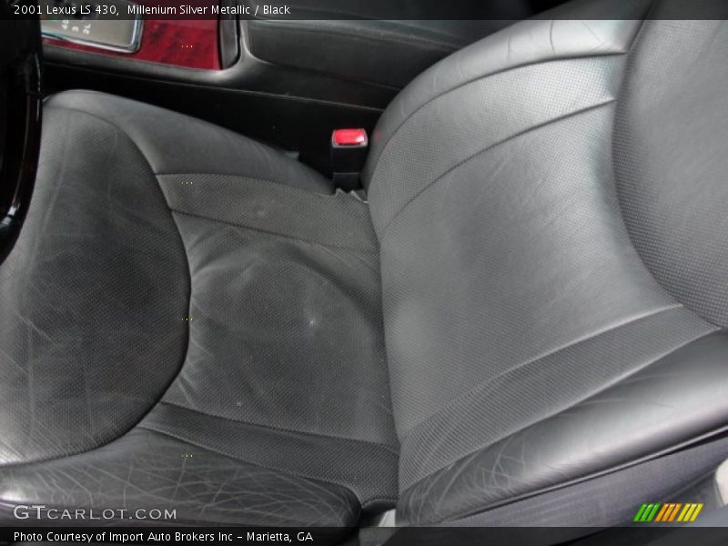 Millenium Silver Metallic / Black 2001 Lexus LS 430