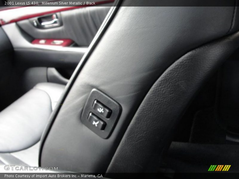 Millenium Silver Metallic / Black 2001 Lexus LS 430
