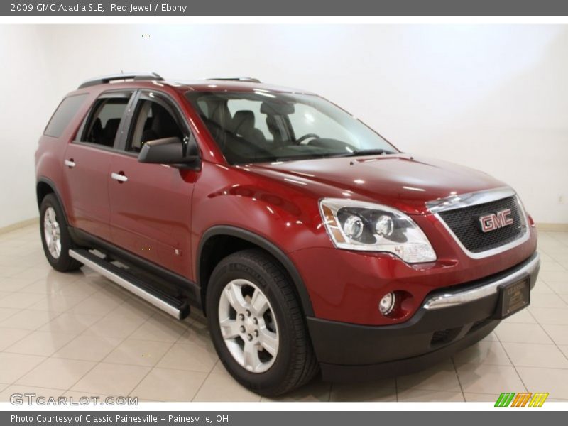 Red Jewel / Ebony 2009 GMC Acadia SLE