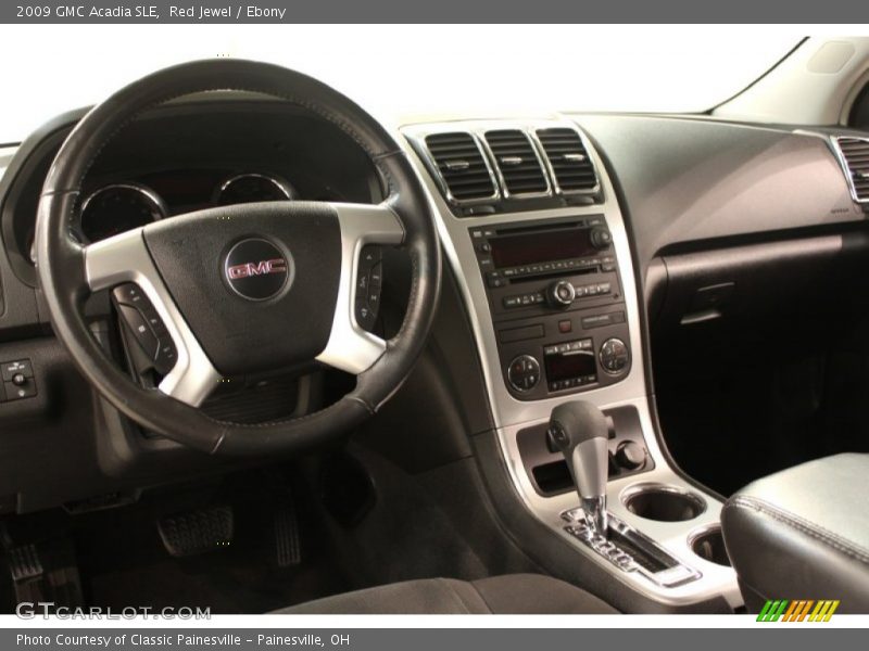 Red Jewel / Ebony 2009 GMC Acadia SLE