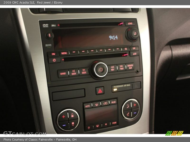 Red Jewel / Ebony 2009 GMC Acadia SLE