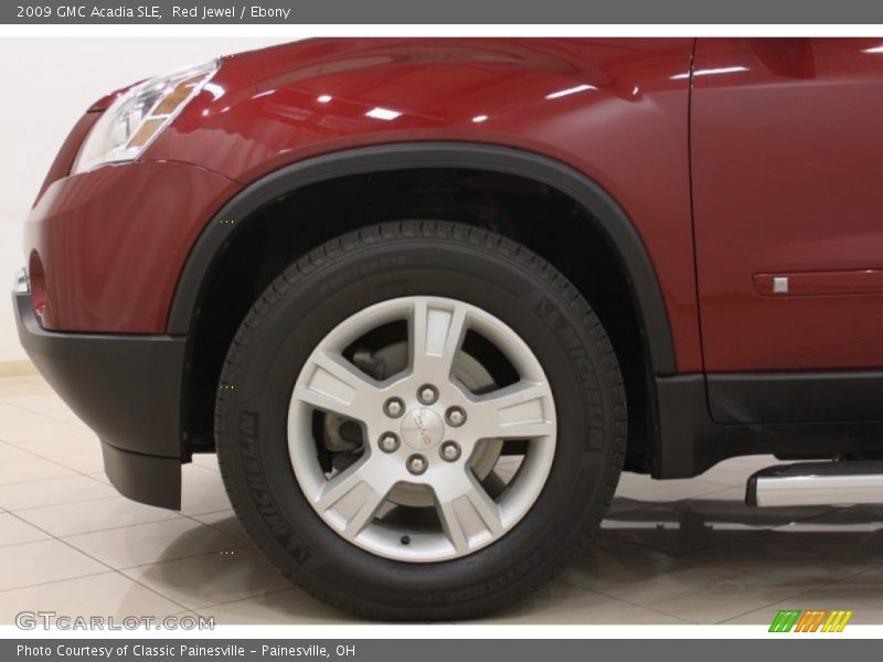 Red Jewel / Ebony 2009 GMC Acadia SLE