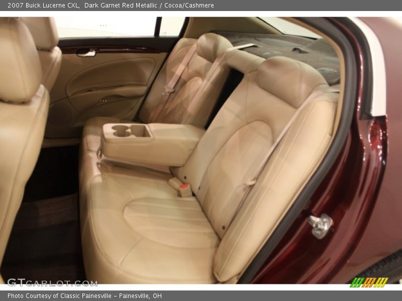 Dark Garnet Red Metallic / Cocoa/Cashmere 2007 Buick Lucerne CXL