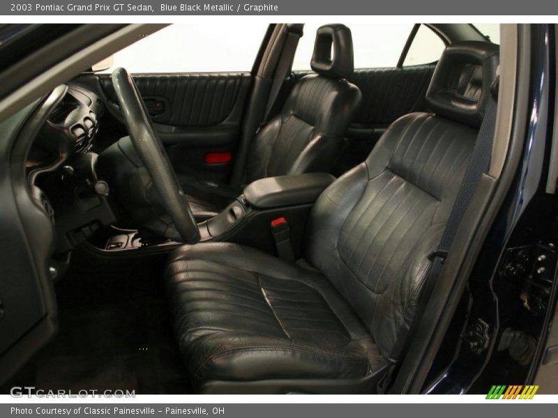 Blue Black Metallic / Graphite 2003 Pontiac Grand Prix GT Sedan