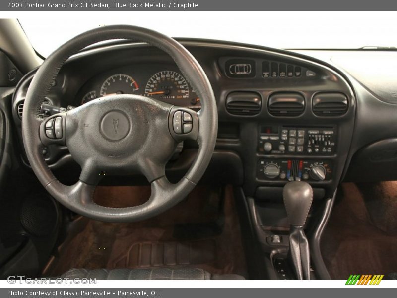 Blue Black Metallic / Graphite 2003 Pontiac Grand Prix GT Sedan