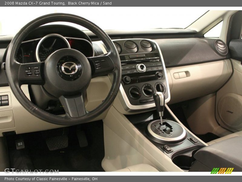 Dashboard of 2008 CX-7 Grand Touring
