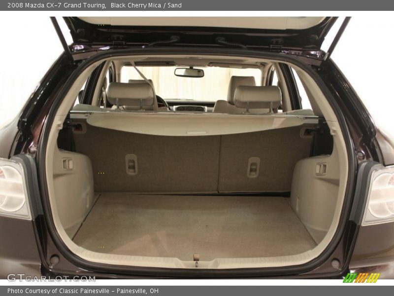 Black Cherry Mica / Sand 2008 Mazda CX-7 Grand Touring